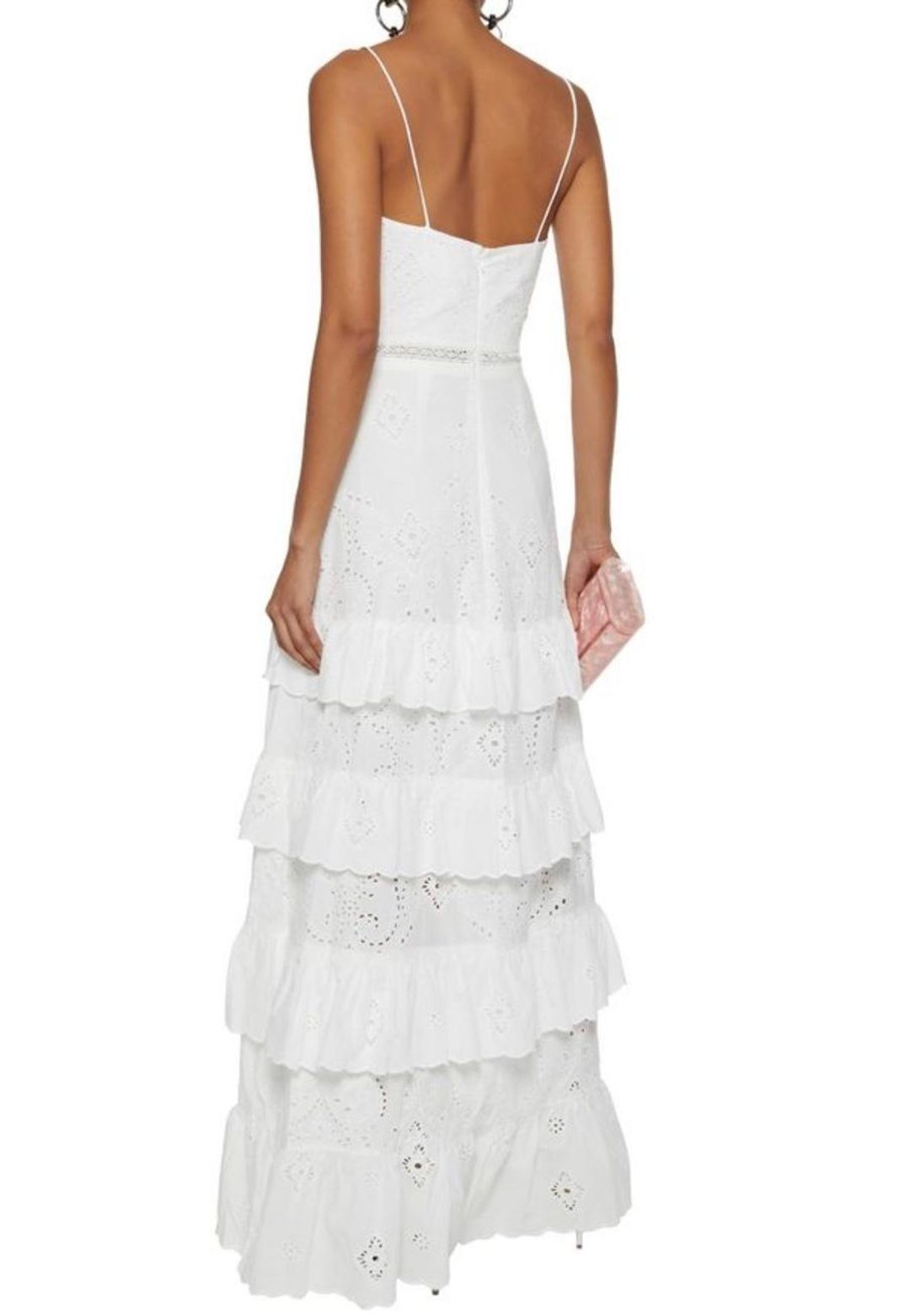 NICHOLAS White Broderie Dress Size 6 for rent on The Volte - main image