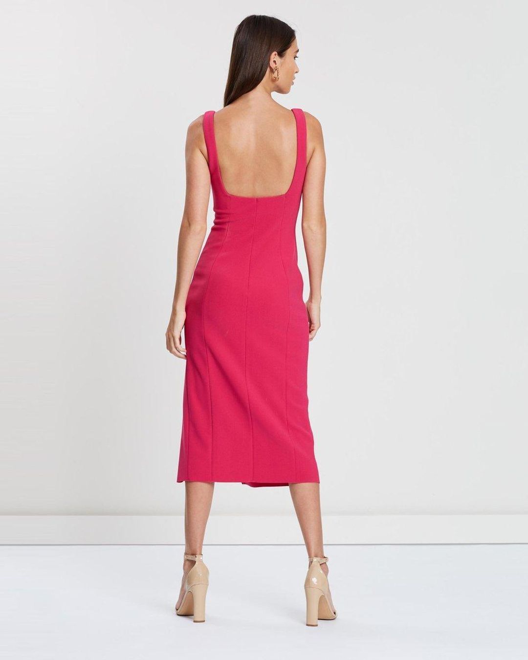 Bec & Bridge Hibiscus Islands Midi Dress Size 10 for rent on The Volte - main image