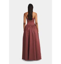 Hansen & Gretel Audrey Gown Pinot Size S / AU 8 for rent on The Volte - image 4