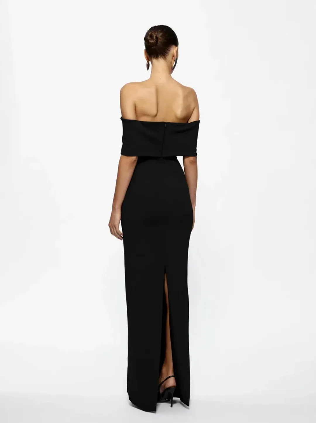 Effie Kats Rosalind Maxi Gown Black Size XS / AU 6 for rent on The Volte - main image
