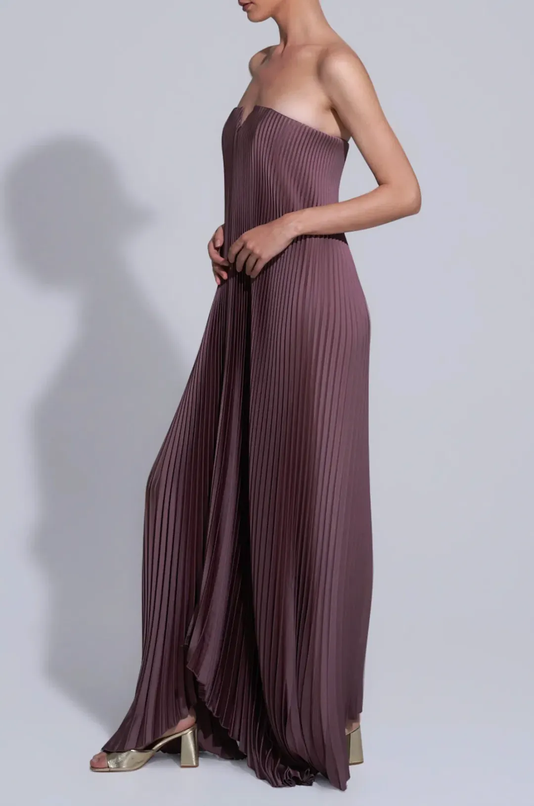 L'Idée black Tie Gown Chocolate Size S / AU 8 for rent on The Volte - main image