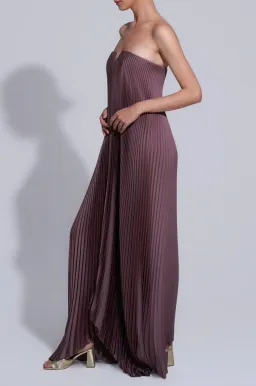 L'Idée black Tie Gown Chocolate Size S / AU 8 for rent on The Volte - image 2