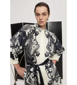 Alemais Mickey Mini Dress Multi Floral Size AU 16  for rent on The Volte - image 4