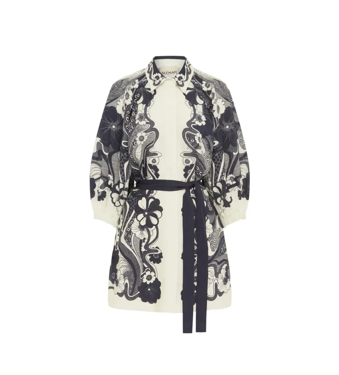 Alemais Mickey Mini Dress Multi Floral Size AU 16  for rent on The Volte - main image