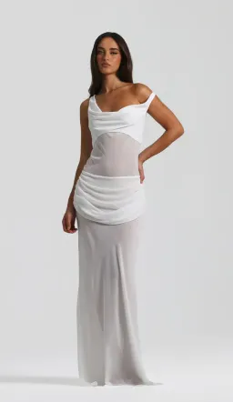 Natalie Rolt Cadence Gown Maxi With Corset White Size 8 for rent on The Volte - image 2