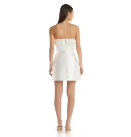 Eliya The Label Tehanni Mini Dress White Size 14 for rent on The Volte - image 3