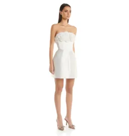 Eliya The Label Tehanni Mini Dress White Size 14 for rent on The Volte - image 2