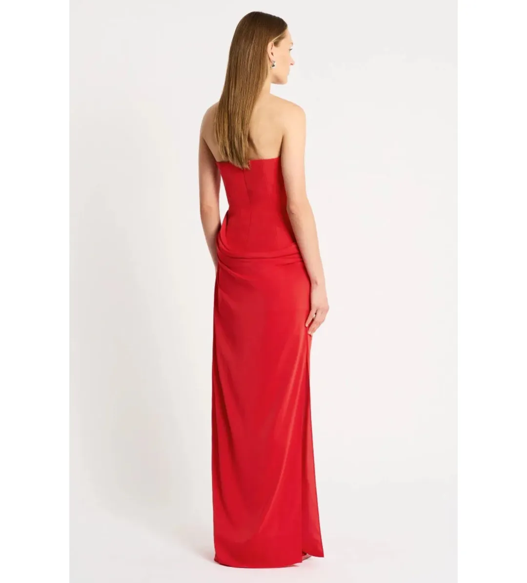 Sass & Bide Kahlo Maxi Dress In Red Size AU 6 for rent on The Volte - main image