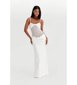 Sasha Therese Amara Maxi Dress In White Size S/AU 8 for rent on The Volte - image 1