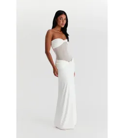 Sasha Therese Amara Maxi Dress In White Size S/AU 8 for rent on The Volte - image 2