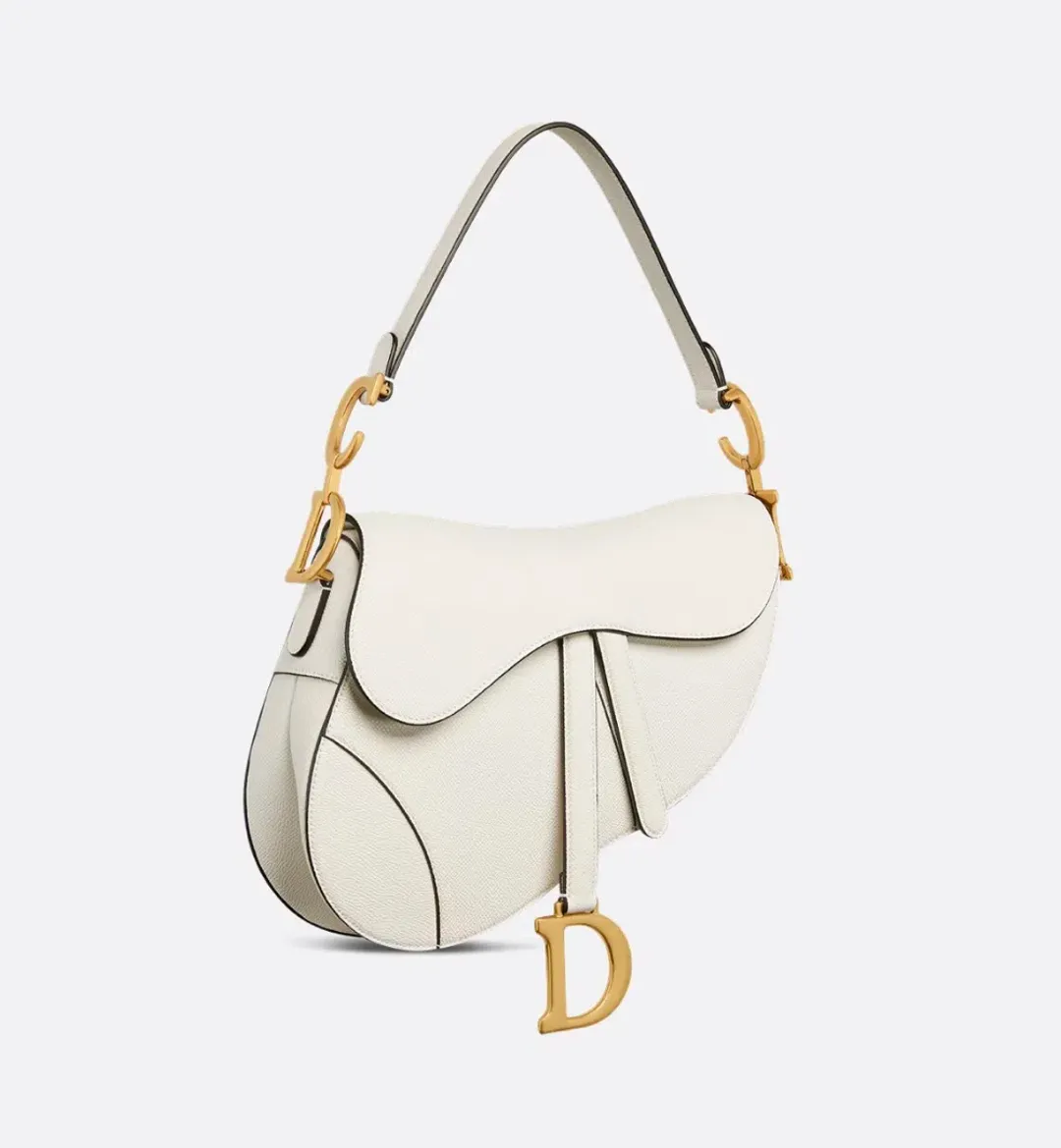Dior Saddle Bag White for rent on The Volte - main image