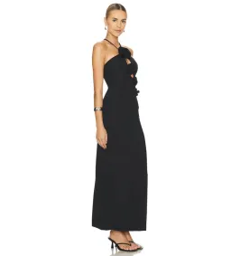 Maygel Coronel Liri Maxi Dress Black One Size for rent on The Volte - image 2