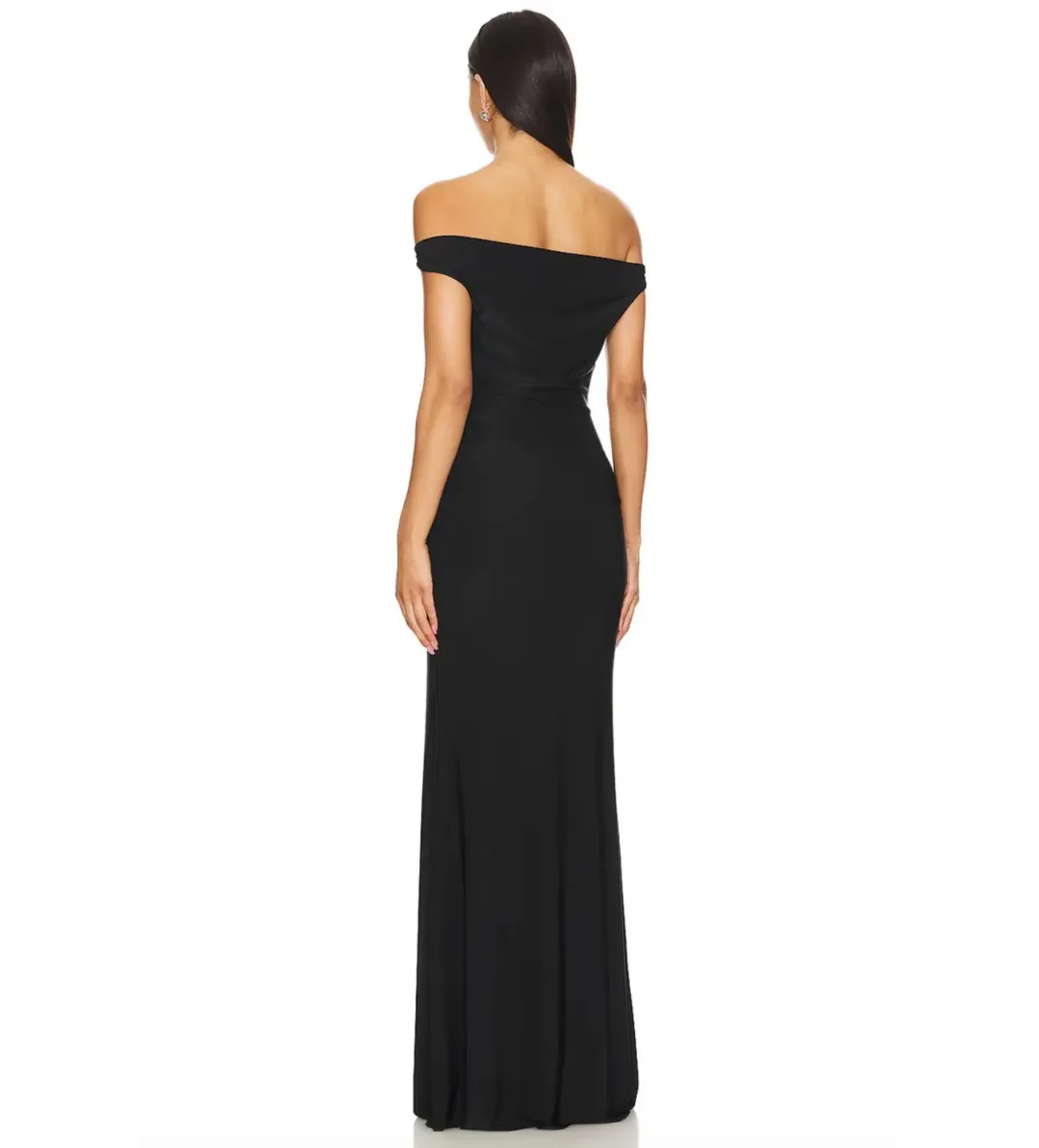 Natalie Rolt Bettina Gown Black Size 0/AU 6 for rent on The Volte - main image