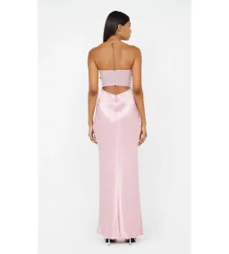 Bec & Bridge Halle Strapless Gown in Dusty Pink Size 10 for rent on The Volte - image 4