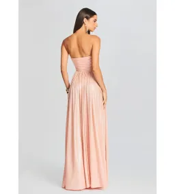 Retrofete Jacie Dress in Peach Size XS / AU 4 for rent on The Volte - image 3