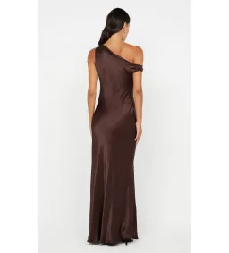 Bec & Bridge Sol Asym Dress Dark Chocolate Size 12 for rent on The Volte - image 3