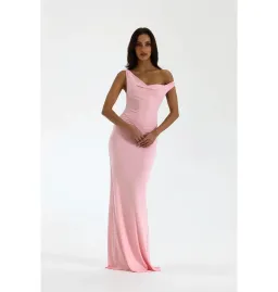 Natalie Rolt Bettina Gown Blossom Pink Size 1 / AU 8 for rent on The Volte - image 1