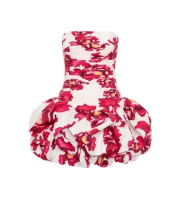 Aje Violette Bubble Hem Mini Dress in Boldly Blooming Size 8 for rent on The Volte - image 5