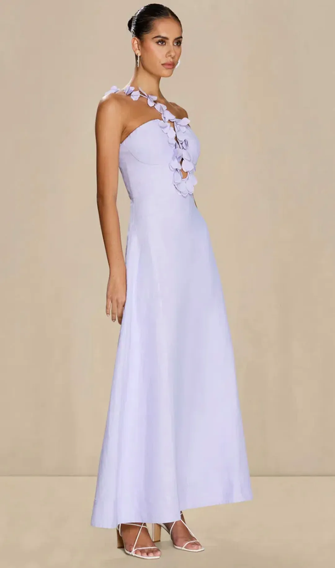 Sonya Moda Amal Dress Maxi Lilac Size 14 for rent on The Volte - main image