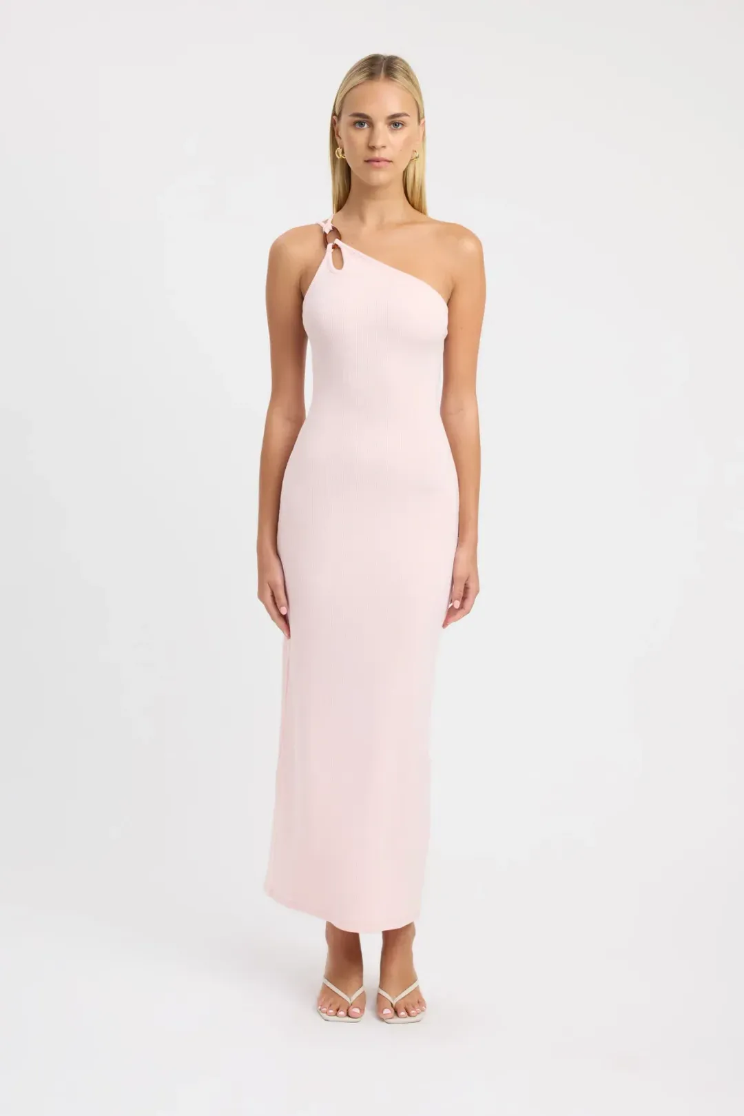 Kookai Tawney Dress Pink Size 10 for rent on The Volte - main image