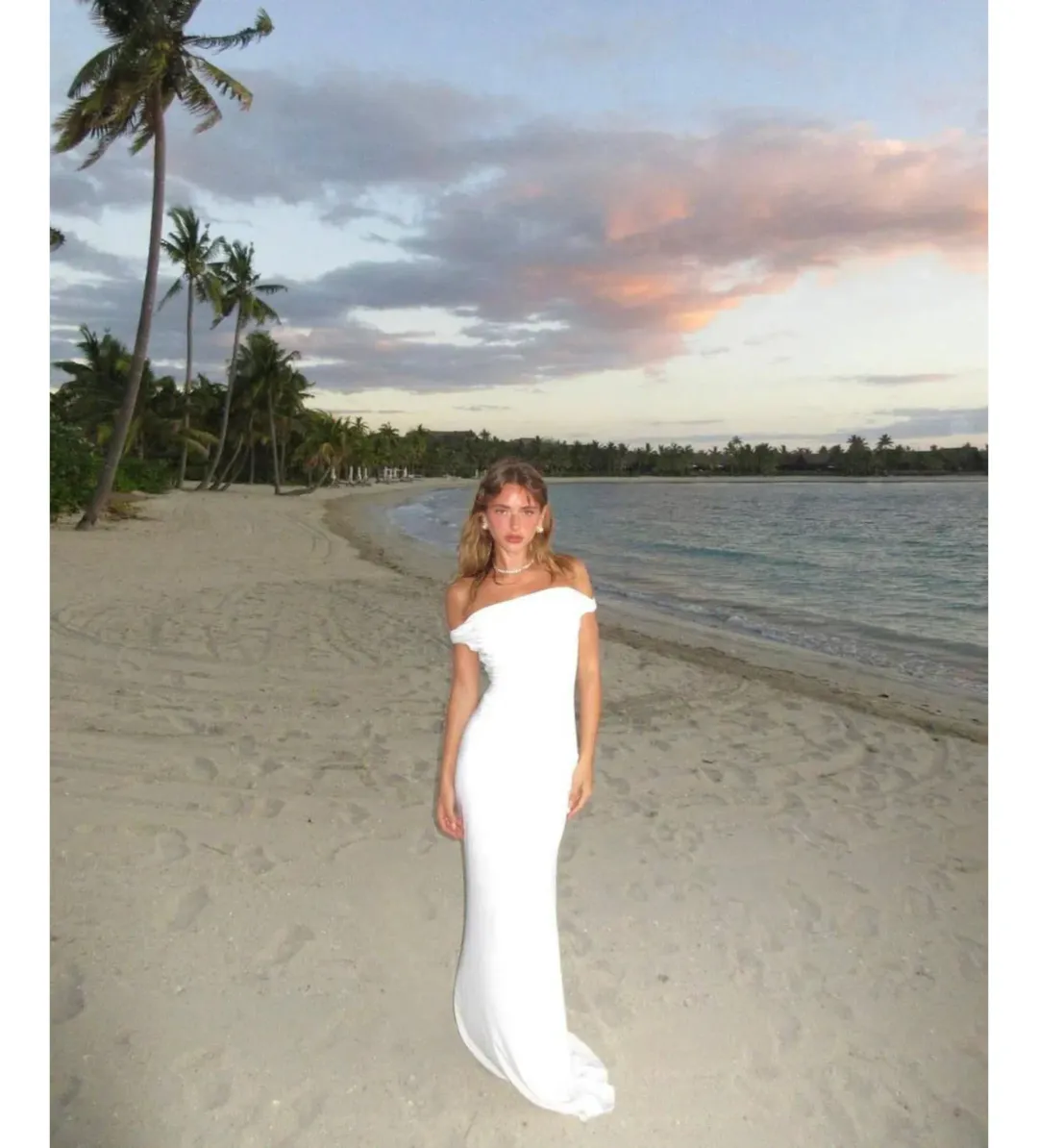 Natalie Rolt Bettina Gown White Size 0/AU 6 for rent on The Volte - main image