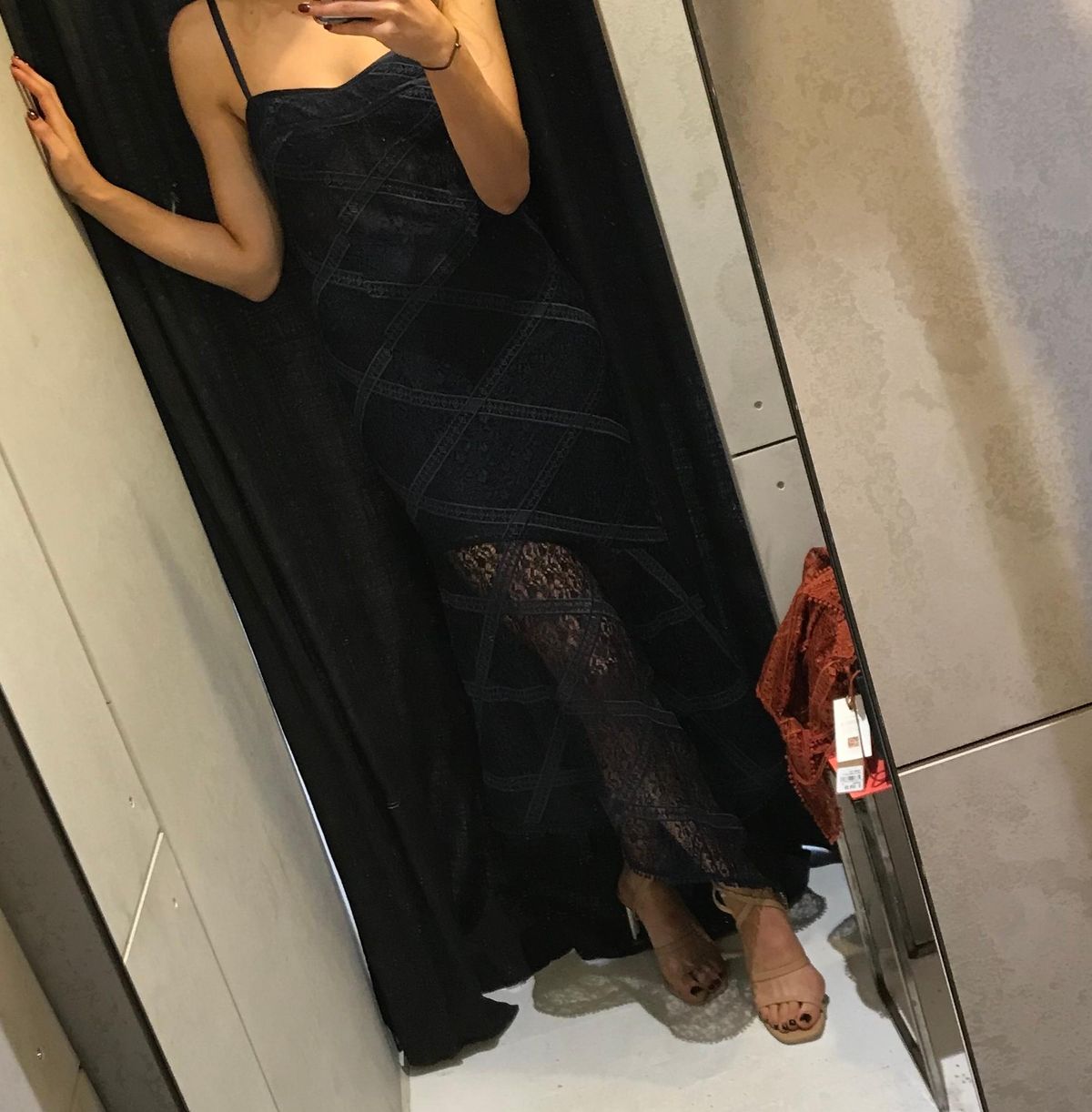 Manning Cartell dress Navy Size 8 for rent on The Volte - main image