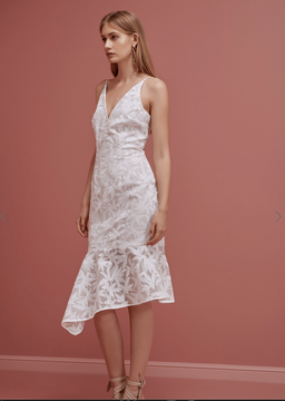 Keepsake The Label Plain sight white dress size 8 for rent on The Volte - image 1