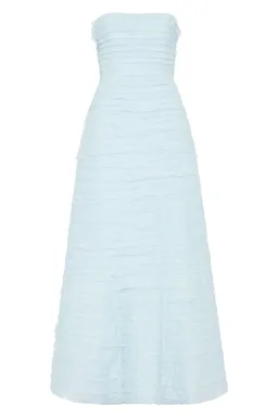 Aje Blue Soundscape Maxi Dress Blue Size 10 for rent on The Volte - image 3