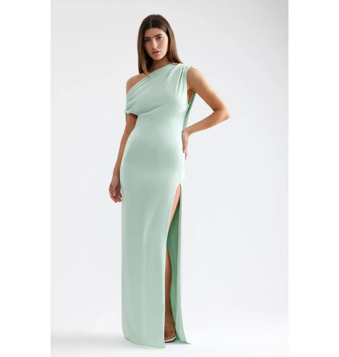 Lexi Jayne Maxi Dress in Mint Size AU 6 for rent on The Volte - main image