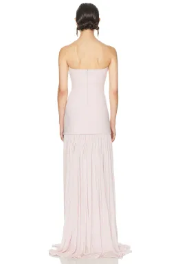  Helsa Naomi Gown Maxi Pink Size AU 8 for rent on The Volte - image 3