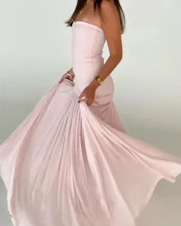  Helsa Naomi Gown Pink Size 10 for rent on The Volte - image 3