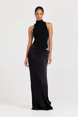 Henne Soraia Dress Black Size 8 for rent on The Volte - image 1