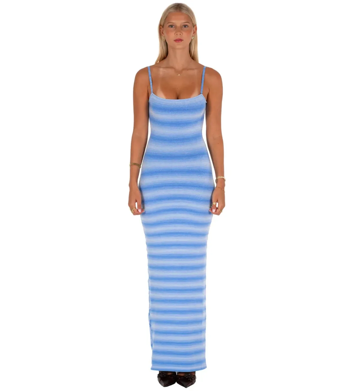 I am Delilah Elsa Maxi Dress Cerulean Size S/AU 8 for rent on The Volte - main image