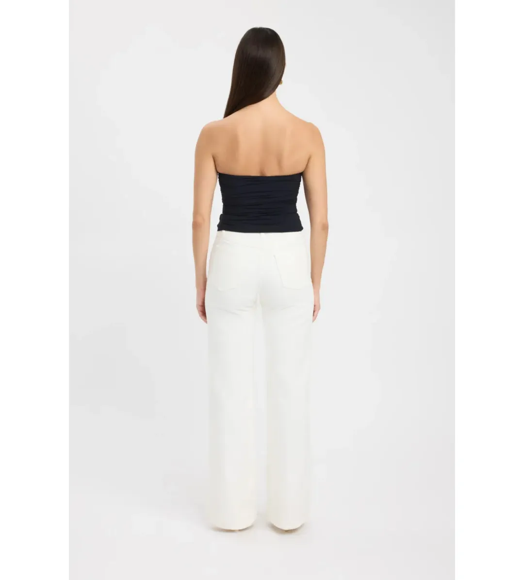 Kookai Tayla Trim Top Black Size AU 8 for rent on The Volte - main image