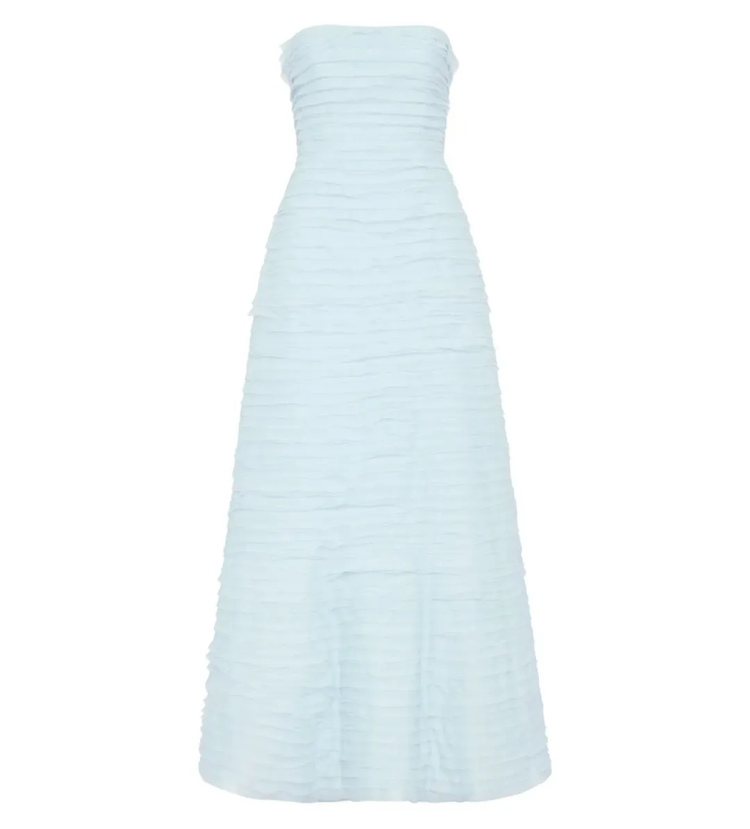 Aje Soundscape Maxi Dress Sea Breeze Size AU 8 for rent on The Volte - main image