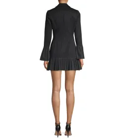 Misha Jordie Blazer Mini Dress Black Size AU 8  for rent on The Volte - image 3
