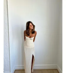 Manning Cartell Double Time Pleat Maxi Dress Nougat Size M/AU 10 for rent on The Volte - image 4