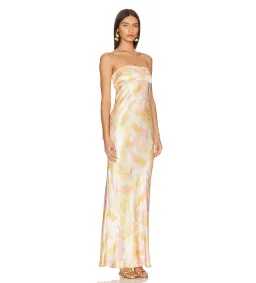 Bec & Bridge Indi Strapless Maxi Floral Size AU 8 for rent on The Volte - image 2