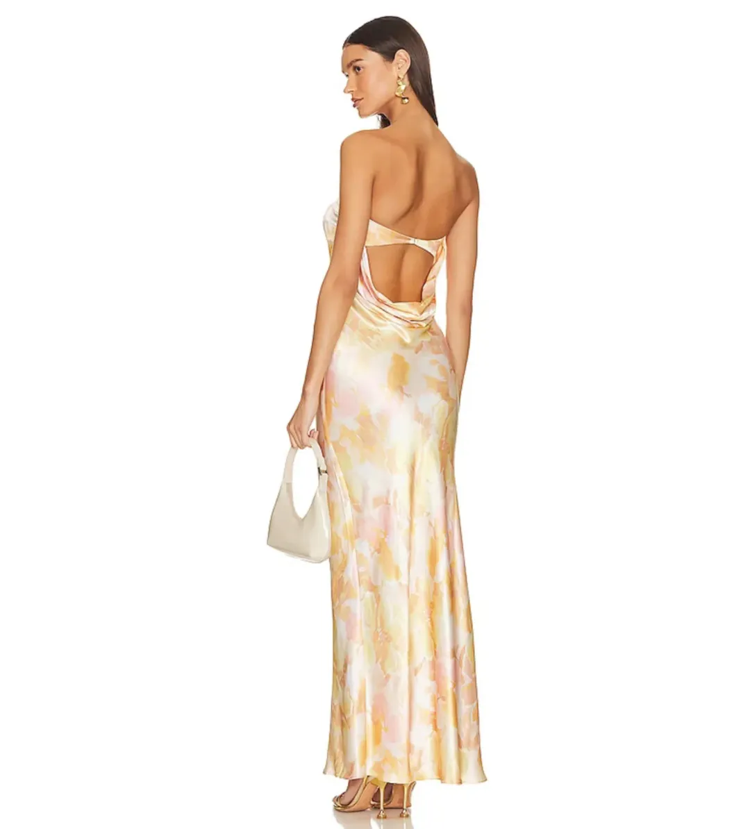 Bec & Bridge Indi Strapless Maxi Floral Size AU 8 for rent on The Volte - main image