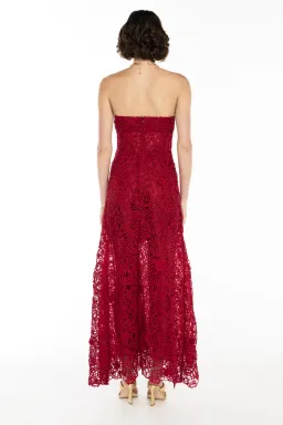 Manning Cartell Tea Ceremony Maxi Dress  Ruby Red Size 6 for rent on The Volte - image 2