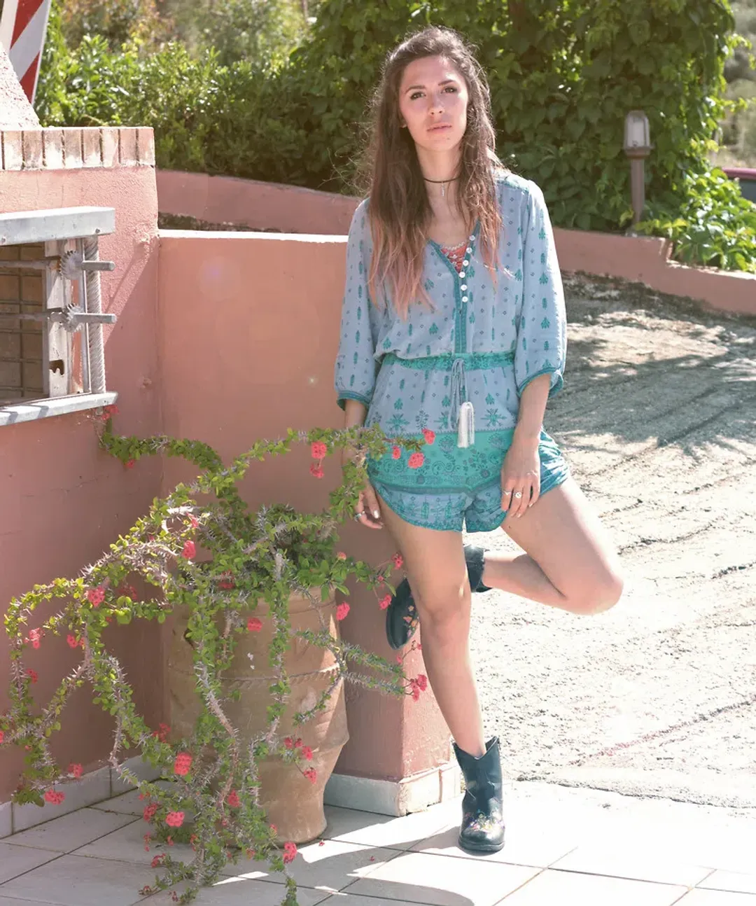 Spell Desert Wanderer Playsuit Dawn Size AU 6 for rent on The Volte - main image