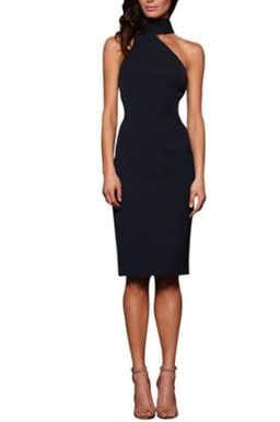 Elle Zeitoune Harper Dress Navy Size 6 for rent on The Volte - image 2