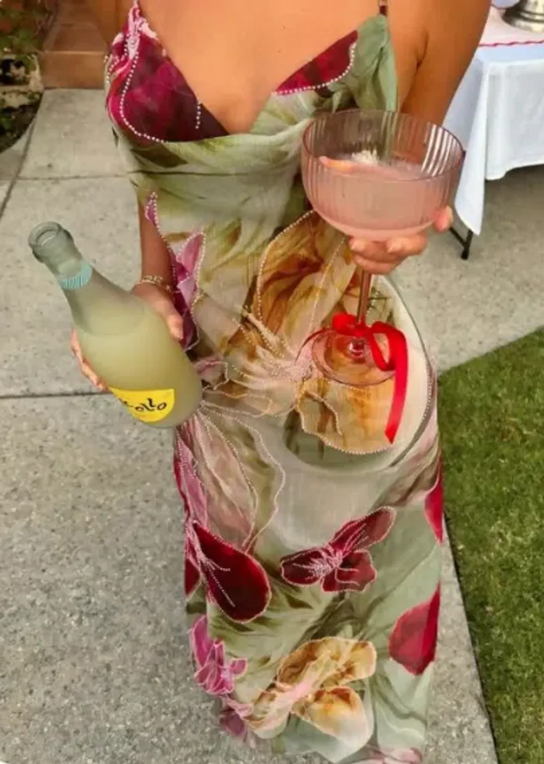 Jaded London Dahlia Maxi Dress Size AU 8 for rent on The Volte - main image