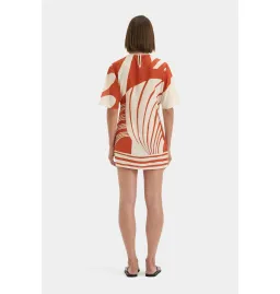 Sir The Label Calla Mini Dress in Hibiscus Stripe Size 1 / AU 8 for rent on The Volte - image 5