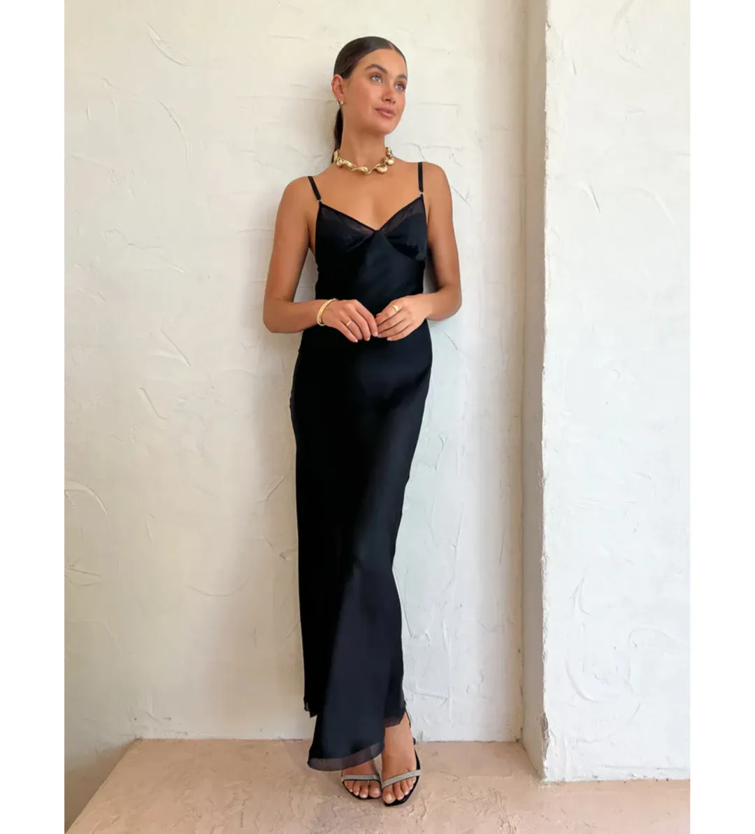 Bec Bridge Joelle Maxi Black Size M/AU 10 for rent on The Volte - main image