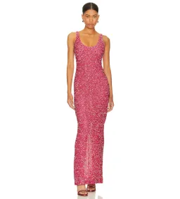 NBD Janhvi Maxi Dress Hot Pink Size S/AU 8 for rent on The Volte - image 1