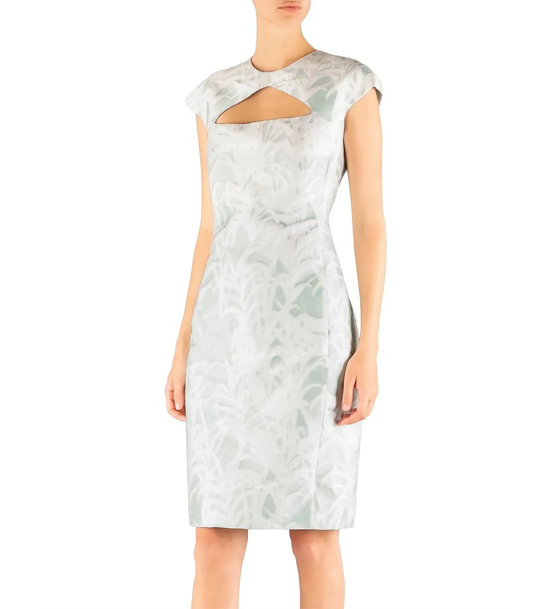 Carla Zampatti The Jade Empress Dress in Multi Size 12 for rent on The Volte - main image