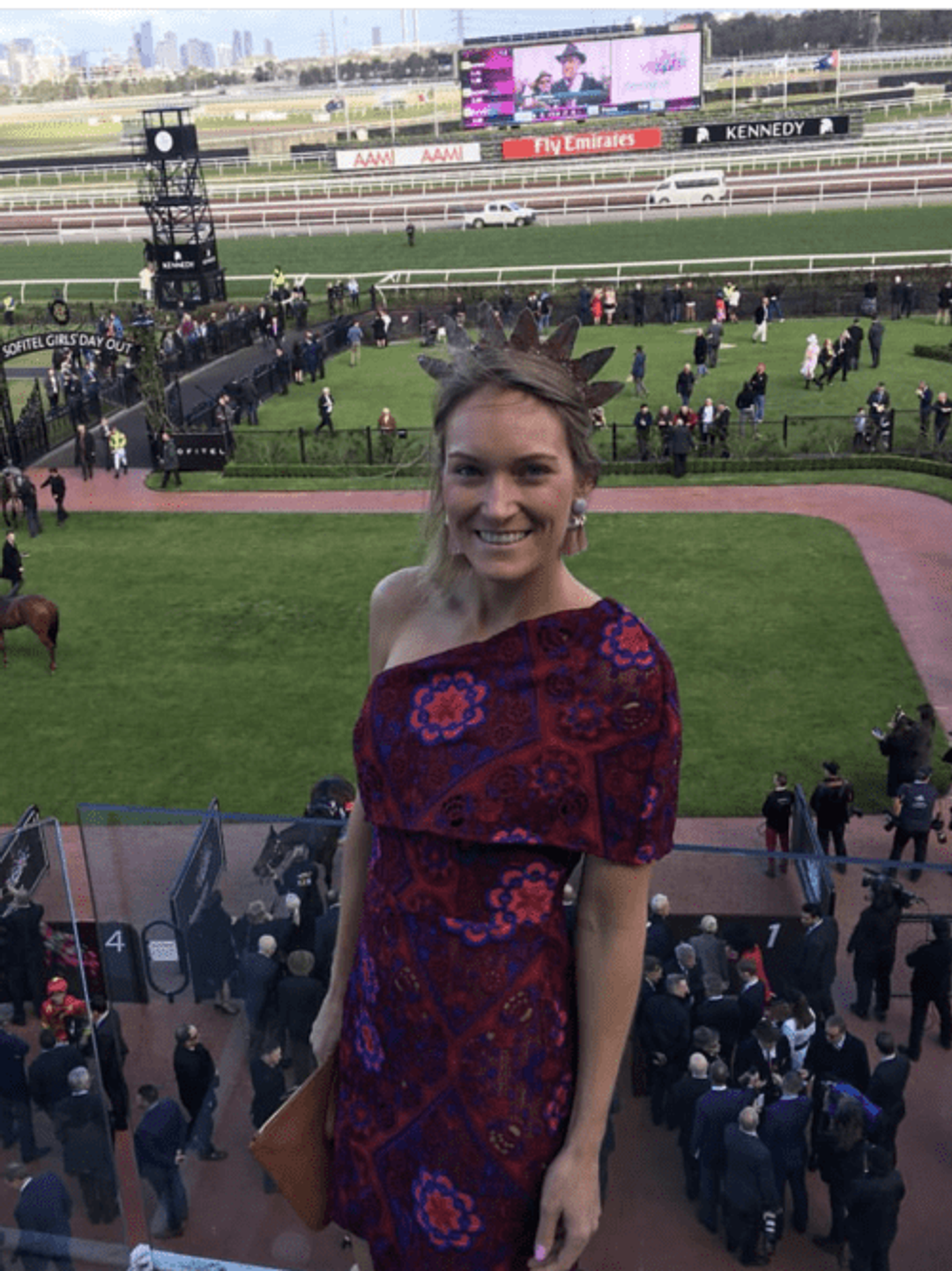 Elliatt Cosmic Mini Dress Burgundy Lace Size M / AU 10 for rent on The Volte - main image