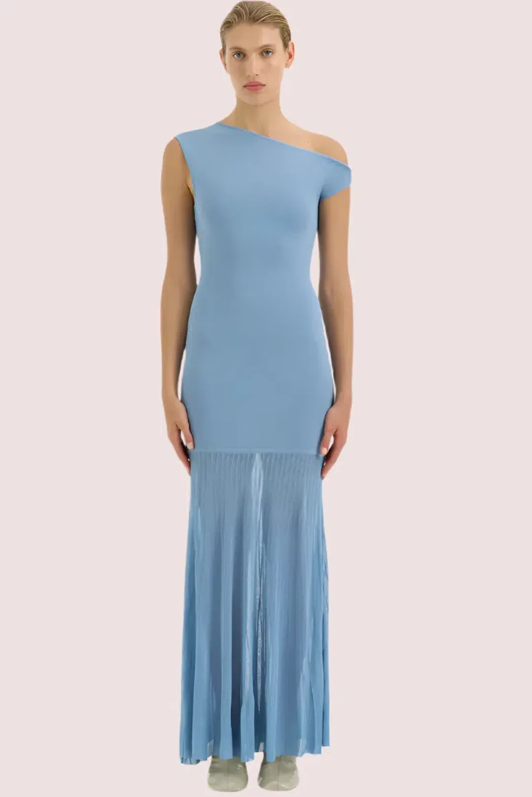 Sir the Label Indigo Twist Dress Blue Size 10 for rent on The Volte - main image