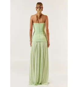 She Is Olla Nicolette Dress Green Size 10 for rent on The Volte - image 2